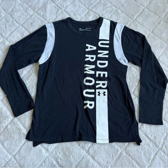 Under Armour | Long Sleeve Front Logo Tee, Loose fit, Heatgear | Size Small - Picture 2 of 7